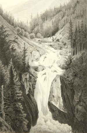 Zechnerfall bei Obervellbach in Kärnten
