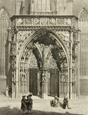Portal der Frauenkirche zu Nürnberg