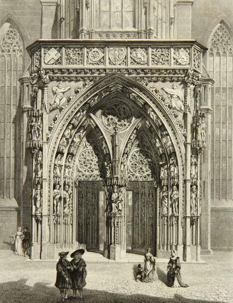 Portal der Frauenkirche zu Nürnberg
