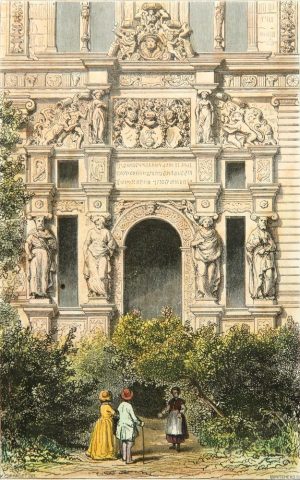 Portal des Ottheinrichbaus. Heidelberger Schloss