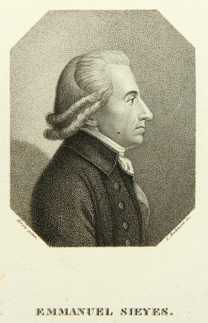 Staatsmann Emmanuel Sieyès
