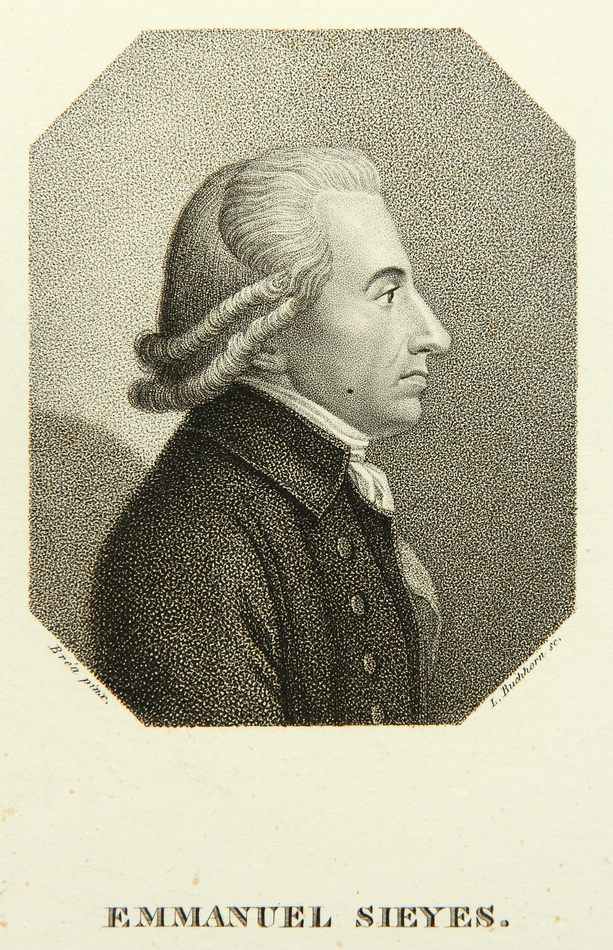 Staatsmann Emmanuel Sieyès