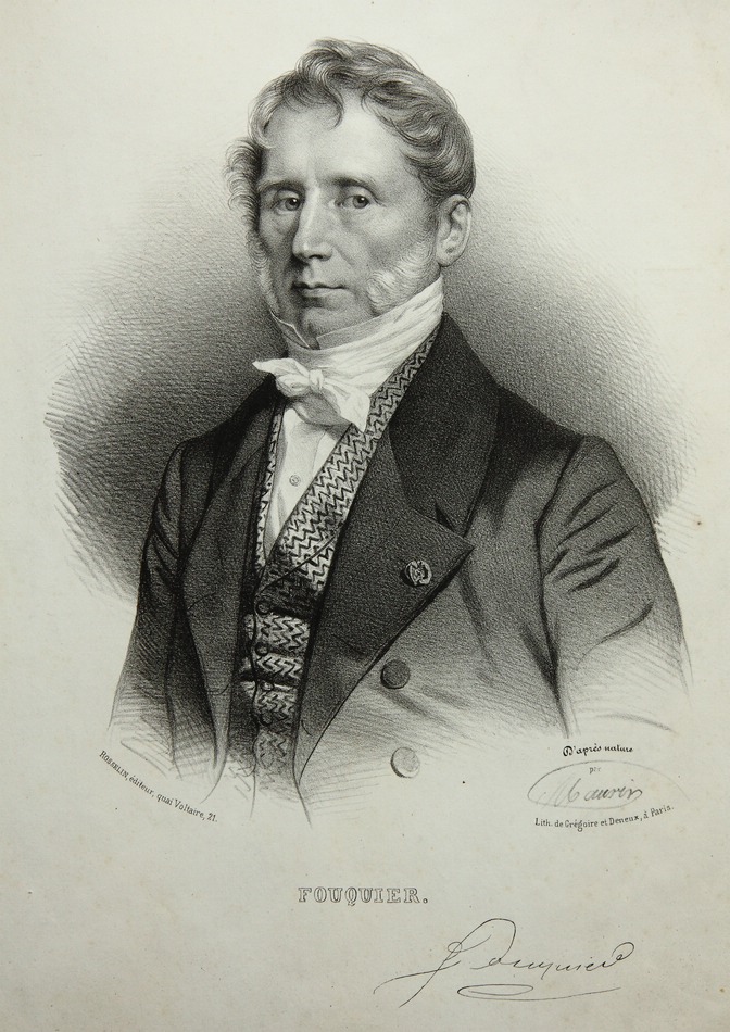 Phyiker Pierre Fouquier (1776-1850)