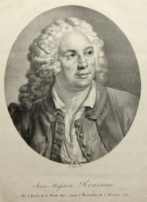 Porträt J. Rousseau (1712-1778)
