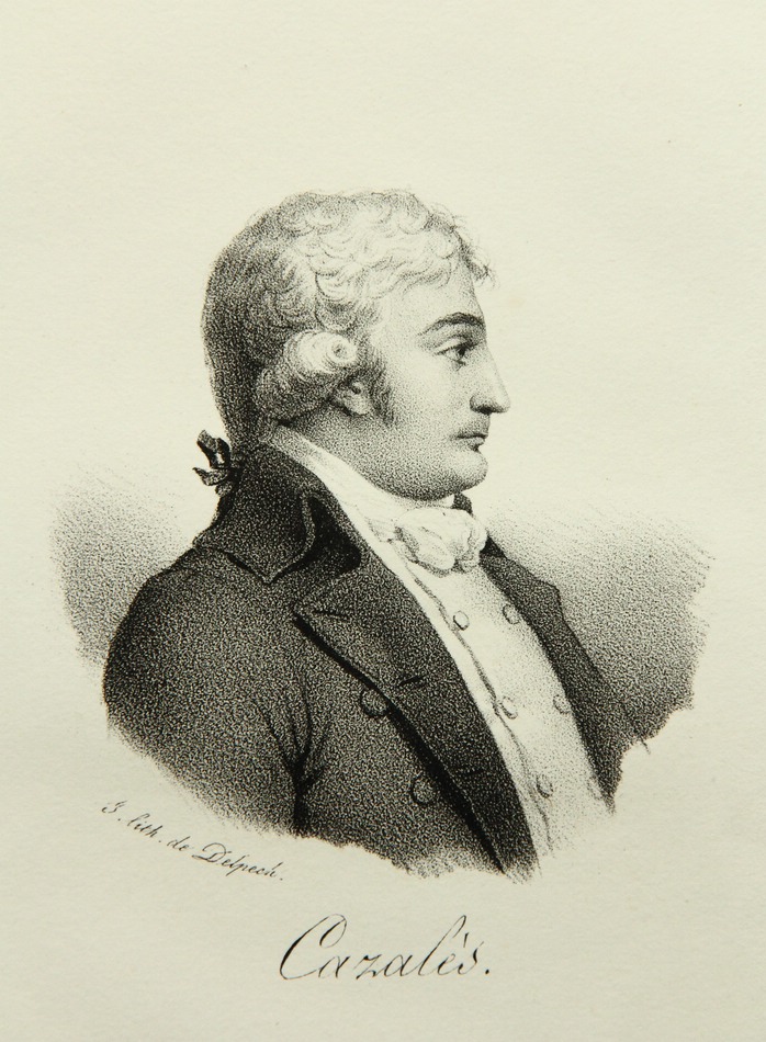 Französischer Staatsmann Jacques Cazalès