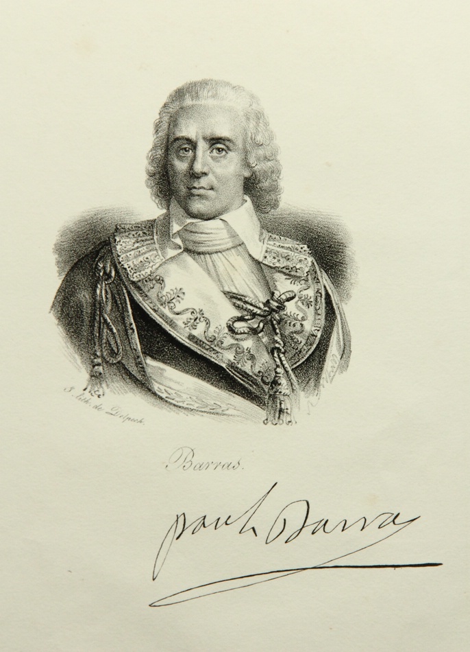 Französischer Staatsmann Paul de Barras