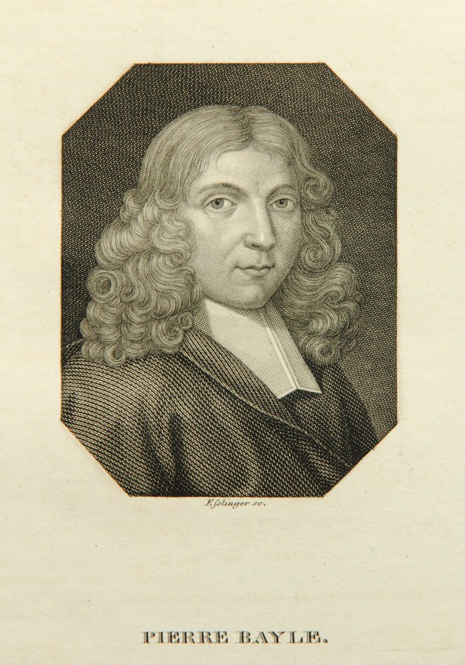 Französischer Philosoph Pierre Bayle