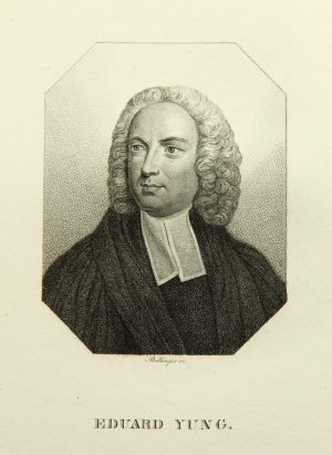 Englischer Dichter Edward Young