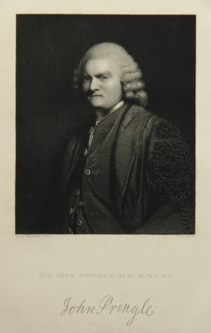 Arzt Sir John Pringle (*1707)