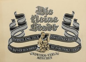 Die kleine Stadt, Frontispiz
