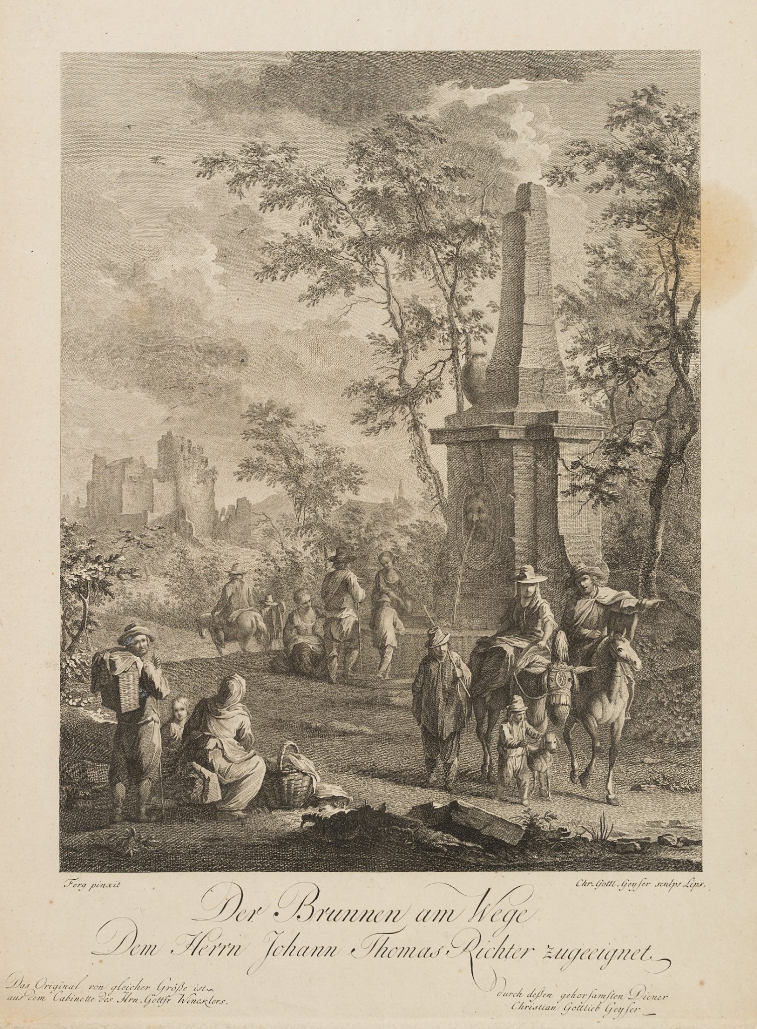 Der Brunnen am Wege