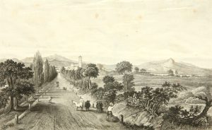 Straße bei Monte Rota