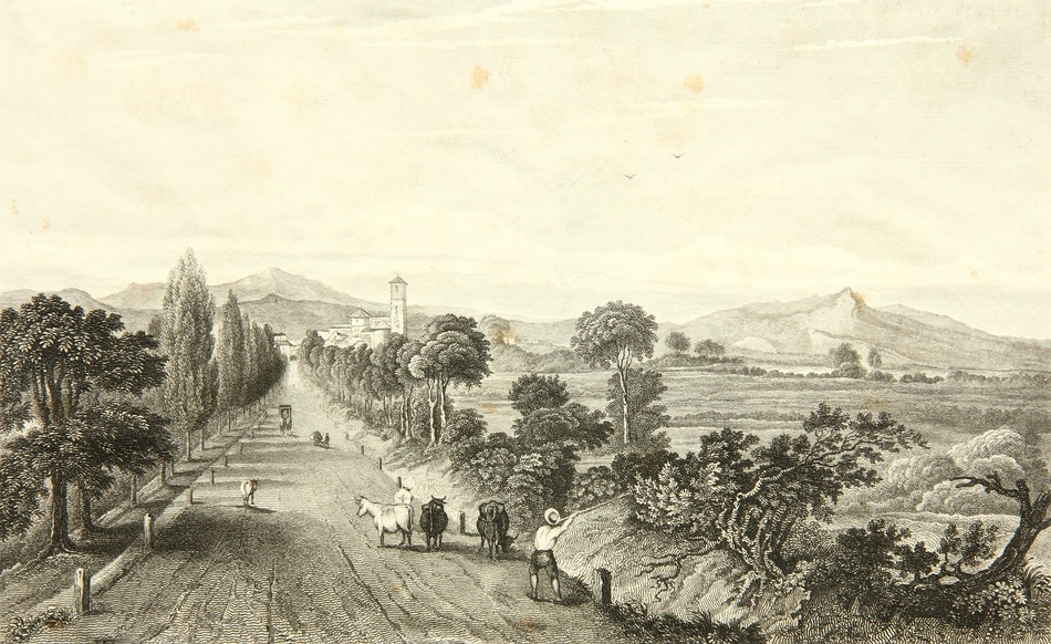 Straße bei Monte Rota