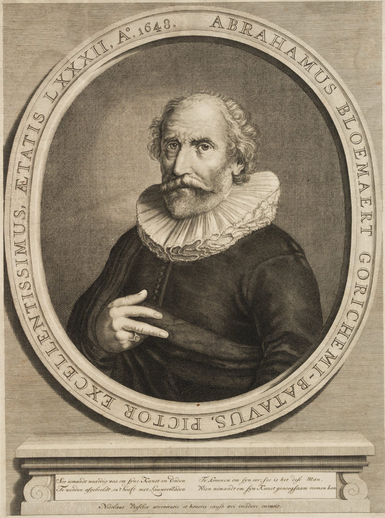 Porträt Abraham Bloemaert