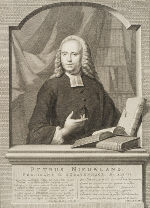 Porträt des Pastors Petrus Nieuwland