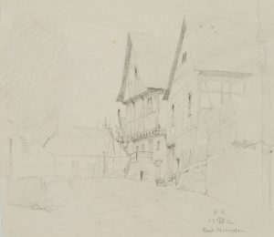 Häuser am Hang in Bad Wimpfen