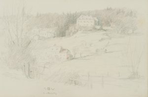 Landvillen am Hang