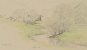 Bachlauf im Tal