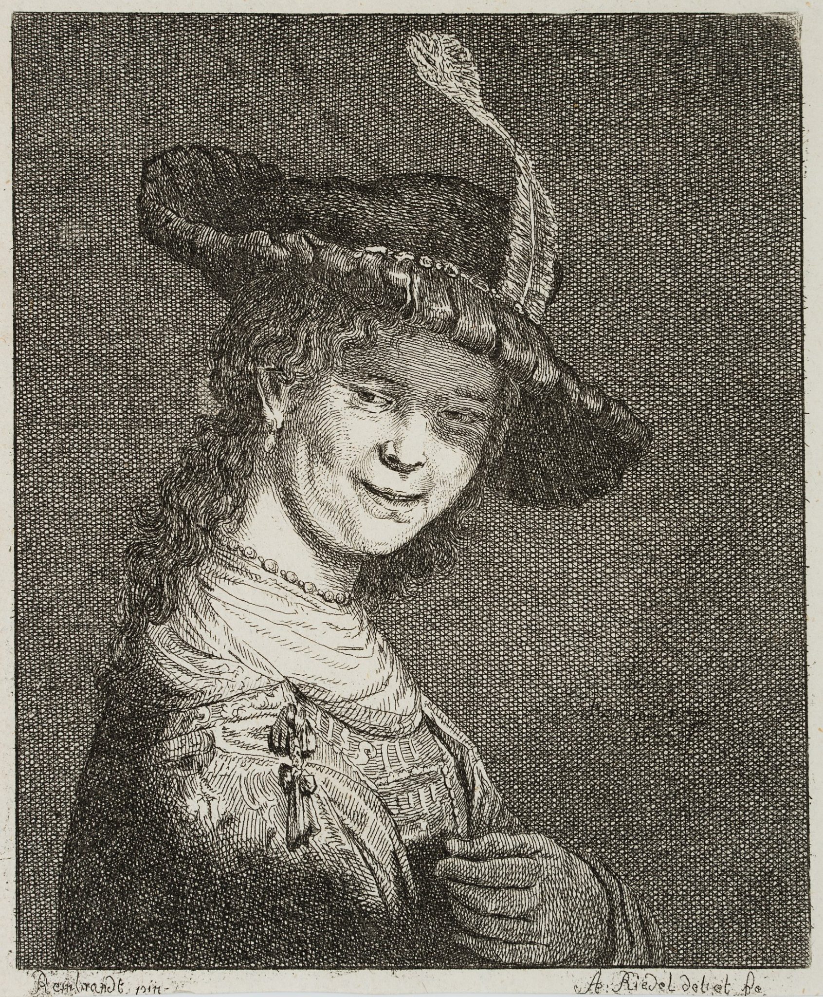 Saskia Uylenburgh, Gemahlin Rembrandts