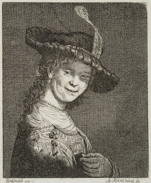 Saskia Uylenburgh, Gemahlin Rembrandts