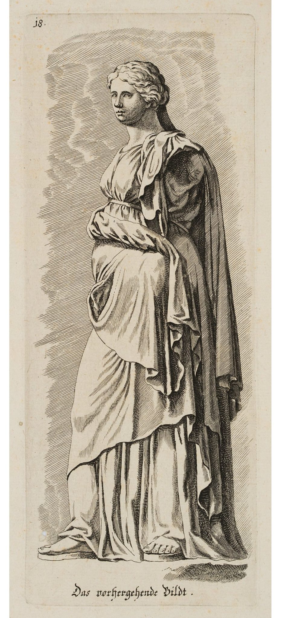 Weibliche Statue