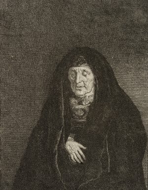 Verschleierte Alte