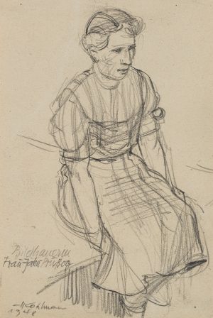 Bildhauerin Lucie Prussog