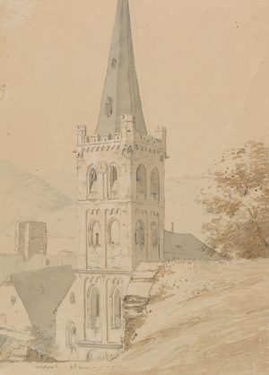 Kirchturm in Bacharach