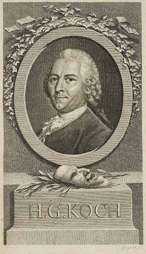 Schauspieler Heinrich Gottfried Koch