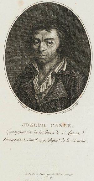 Joseph Cange, Bruststück im Oval