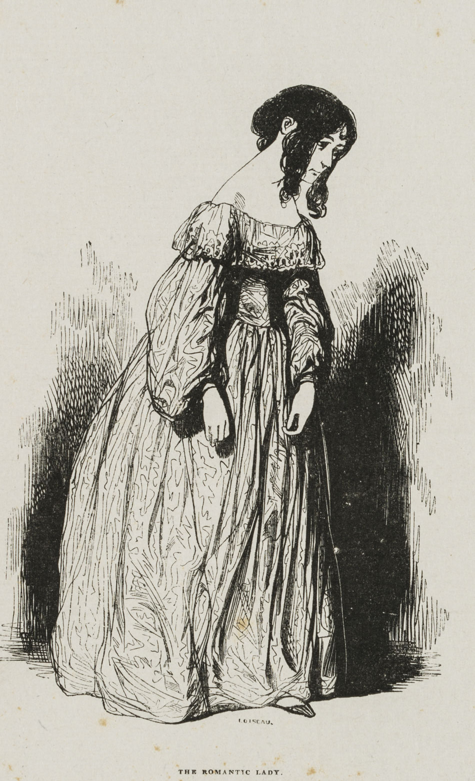 Die romantische Dame