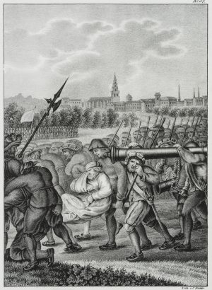 Rückzug der Schweizer bei Marignan