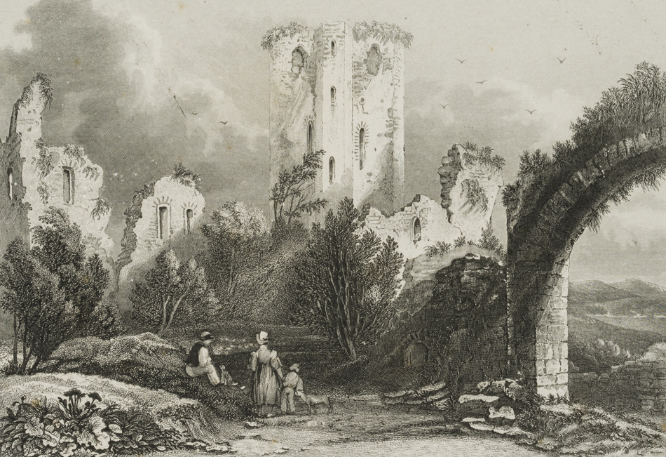 Ruinen des Schlosses von Nassau
