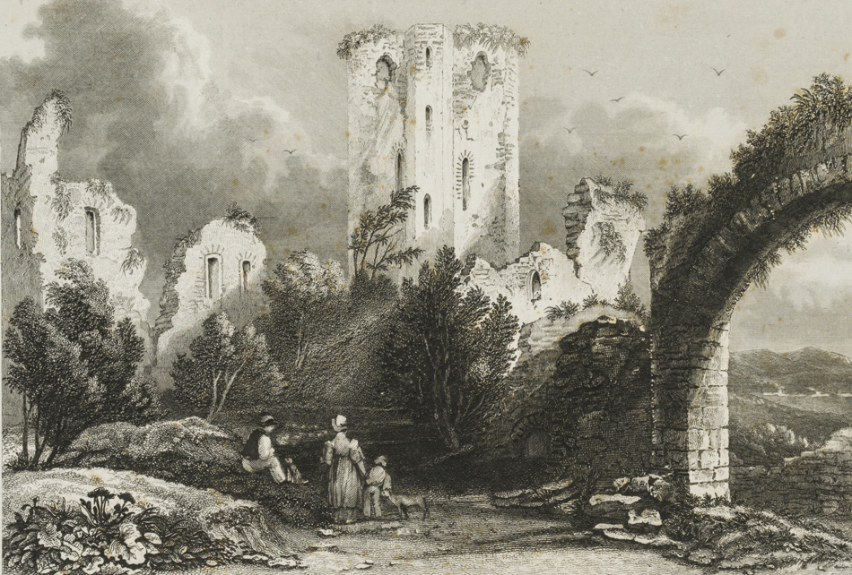 Ruinen des Schlosses von Nassau