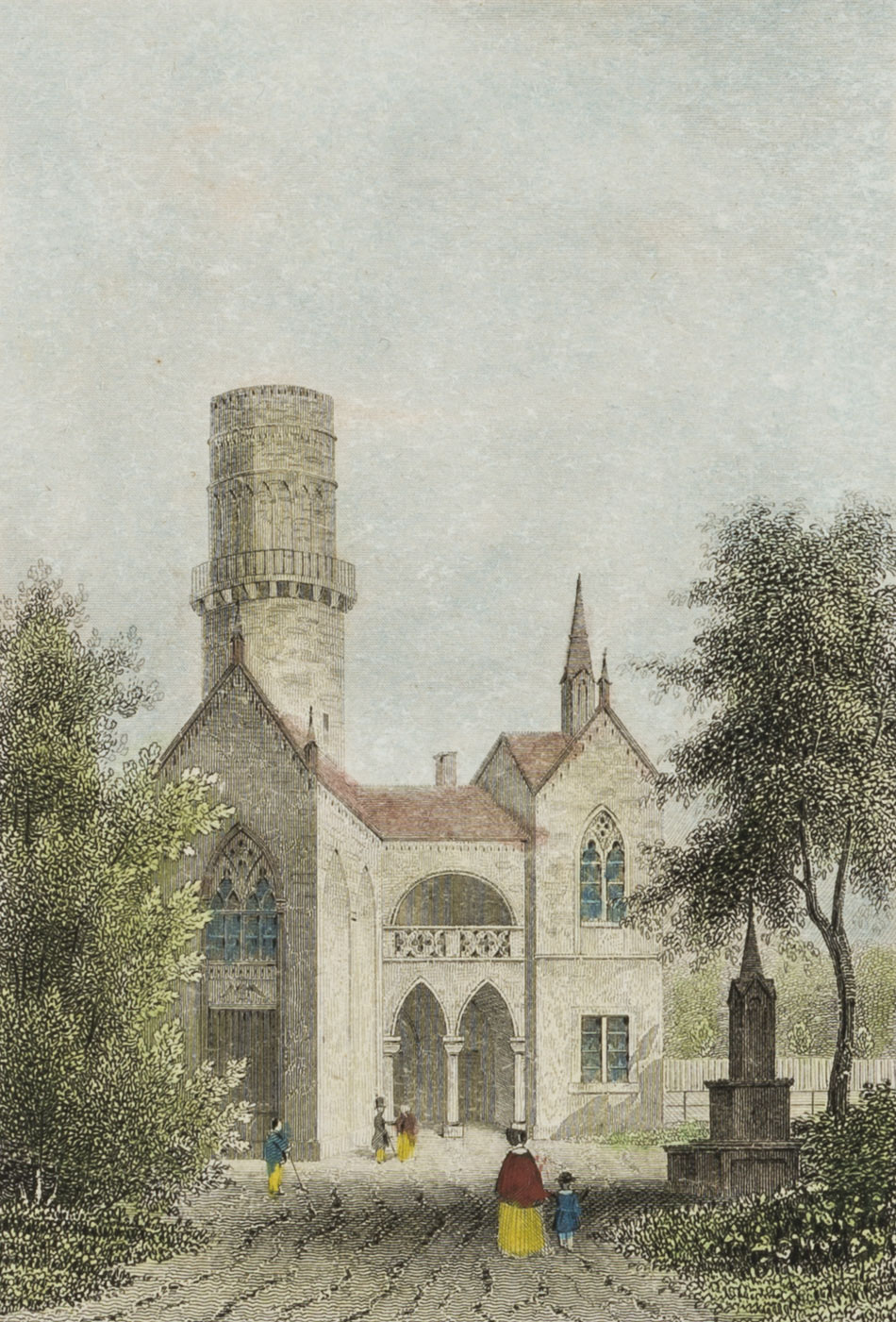 Der gotische Turm