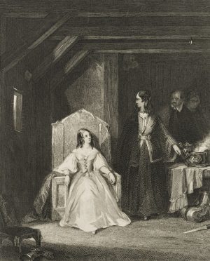 Minna Troil im Zimmer von Norna