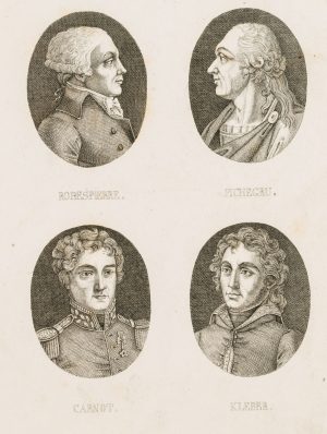 Robespierre, Pichgru, Carnot und Kleber