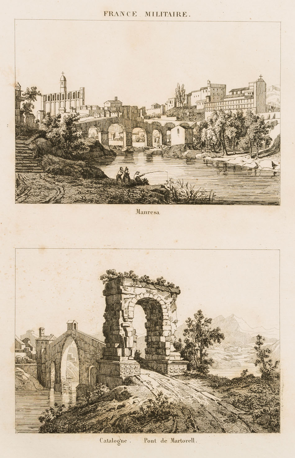 Manresa und Pont del Diable in Katalonien