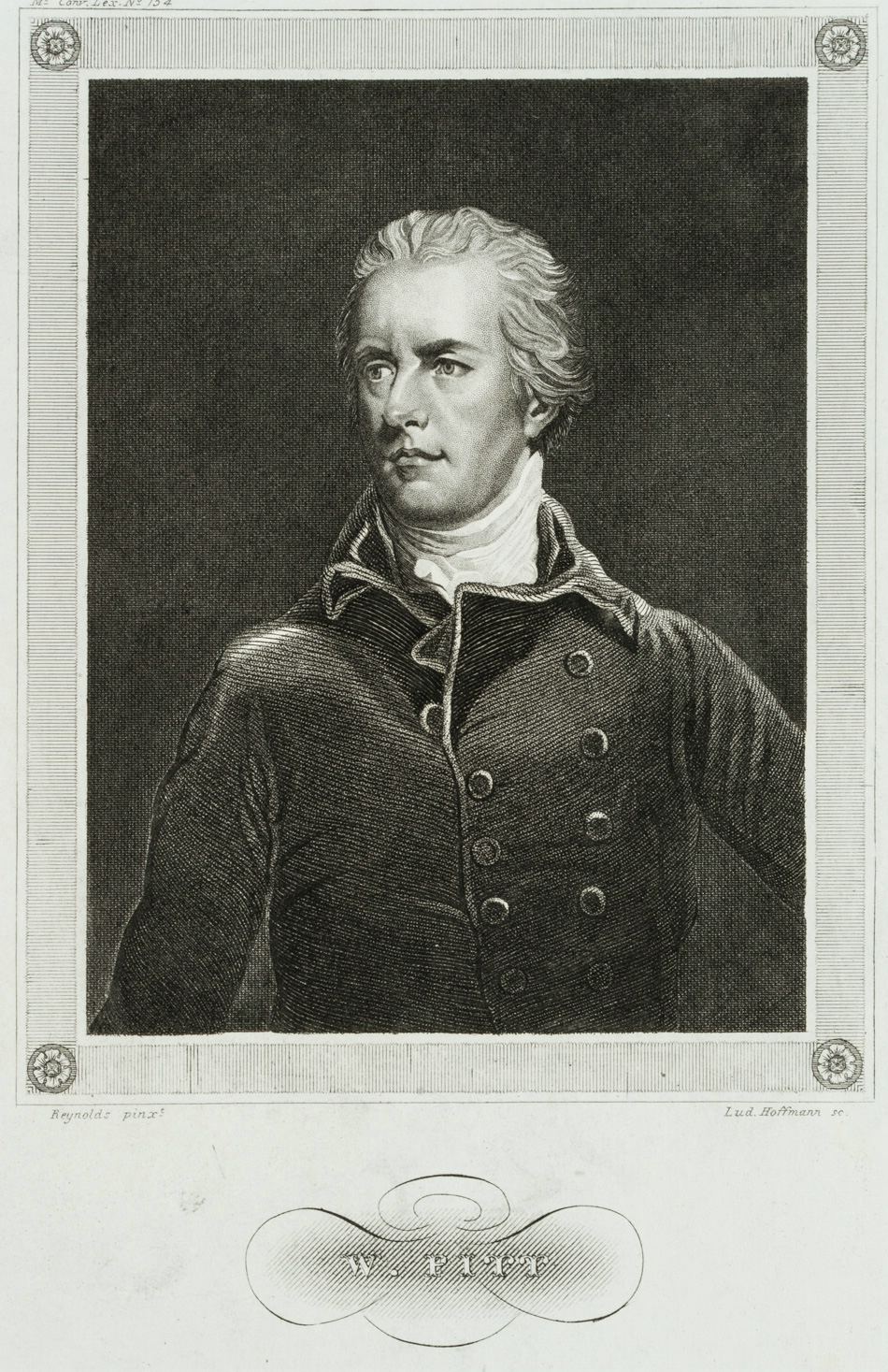 Porträt W. Pitt d. J. (1759-1806)