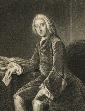 Porträt 1. Earl of Chatham W. Pitt