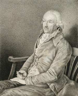 Porträt C. M. Wieland (1733-1813)