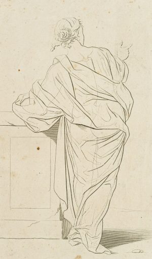 Dame in antiker Draperie