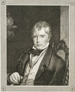 Porträt Sir W. Scott (1771-1832)