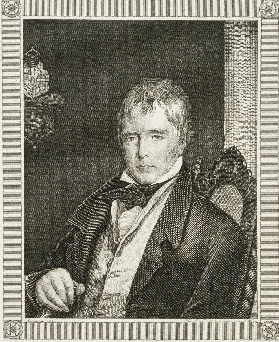 Porträt Sir W. Scott (1771-1832)
