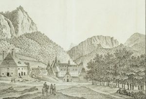 Ansicht auf die Große Kartause