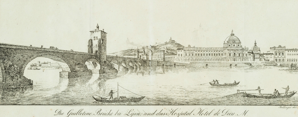 Guillotine Brücke bei Lyon