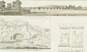 Landschaften, Rhonebrücke