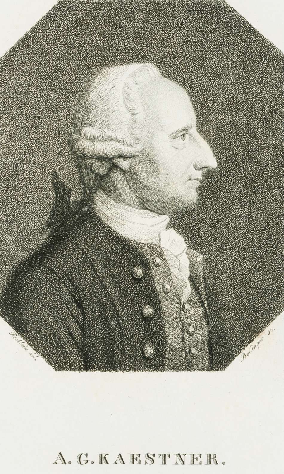 Porträt von A. G. Kaestner