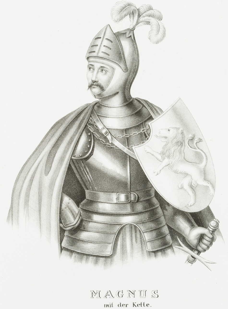 Magnus mit der Kette
