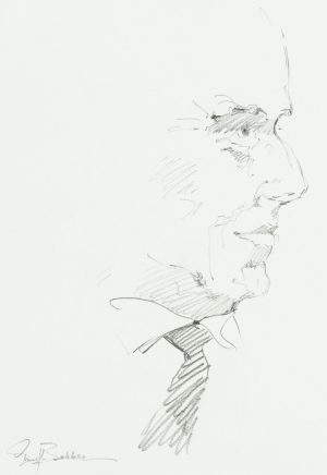 Porträtstudie Karl Gutjahr
